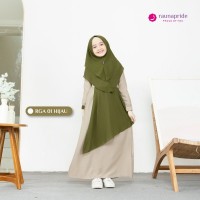 RAUNA GAMIS ANAK 01 HIJAU 3XL