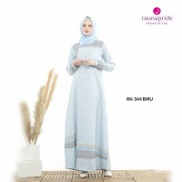 RAUNA GAMIS CASUAL 344 BIRU L