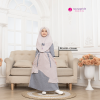 RAUNA GAMIS ANAK 18 CREAM M