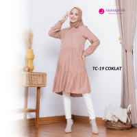 RAUNA TUNIC 19 COKLAT 3XL